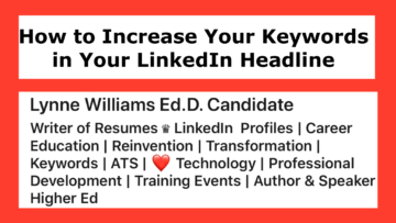 How to Increase Your Keywords in Your LinkedIn Headline