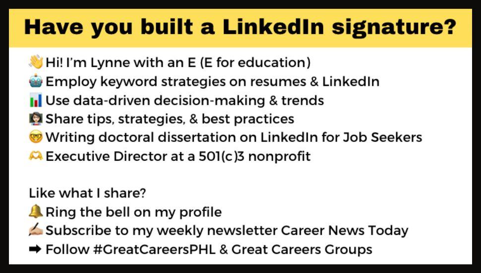 How to Be Even More Memorable with a LinkedIn Signature