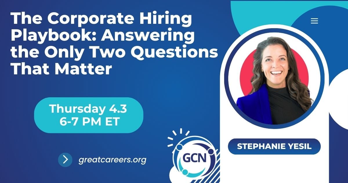 The Corporate Hiring Playbook: Answering the Only Two Questions That Matter