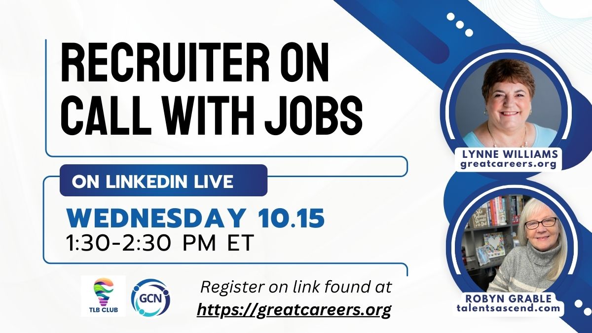 Recruiter on Call with Jobs Robyn Grable