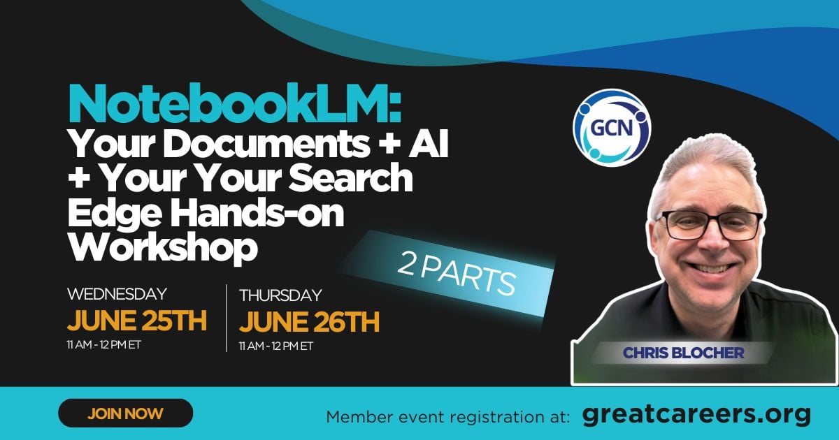 NotebookLM: Your Documents+AI= Your Job Search Edge