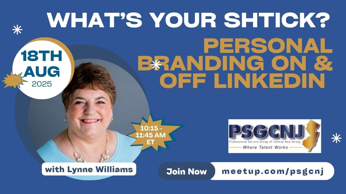 What’s Your Schtick? Personal Branding On & Off LinkedIn