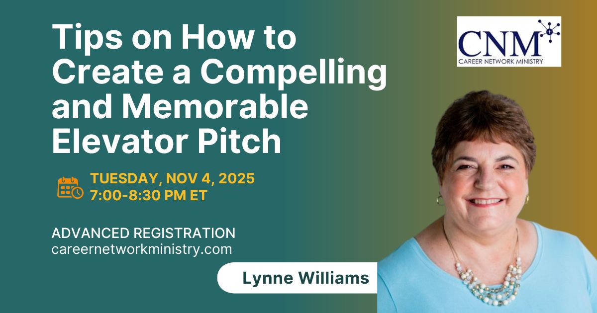 Lynne Williams Elevator Pitch