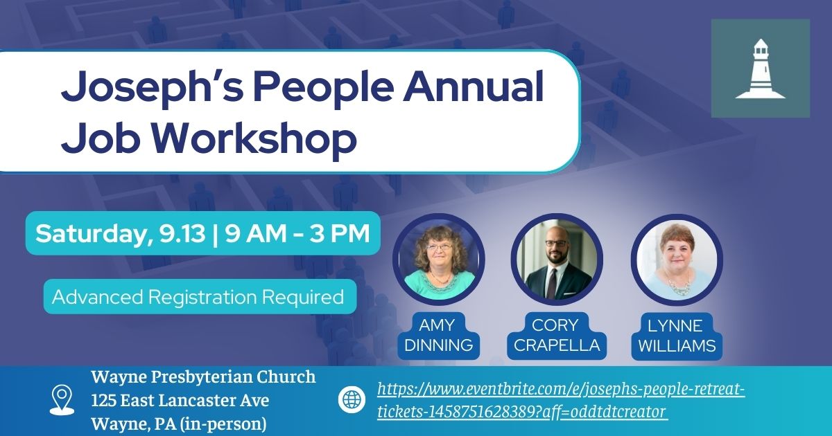 Joseph's People Annual Job Workshop