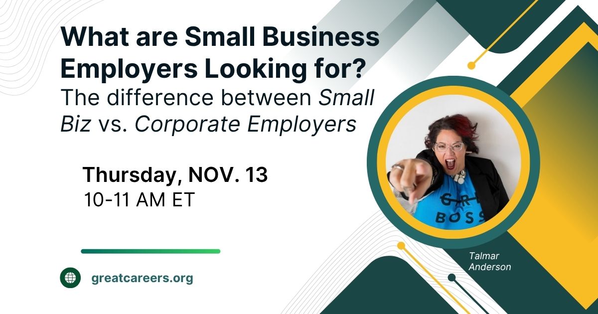 What are Small Business Employers Looking for?