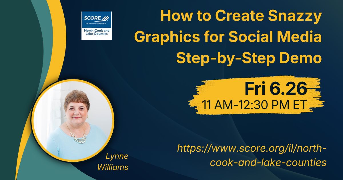 How to Create Snazzy Graphics for Social Media Step-by-Step Demo