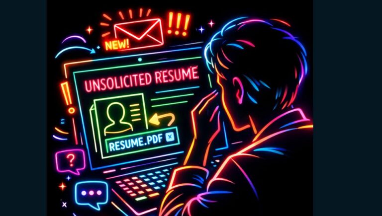 Unsolicited Resume