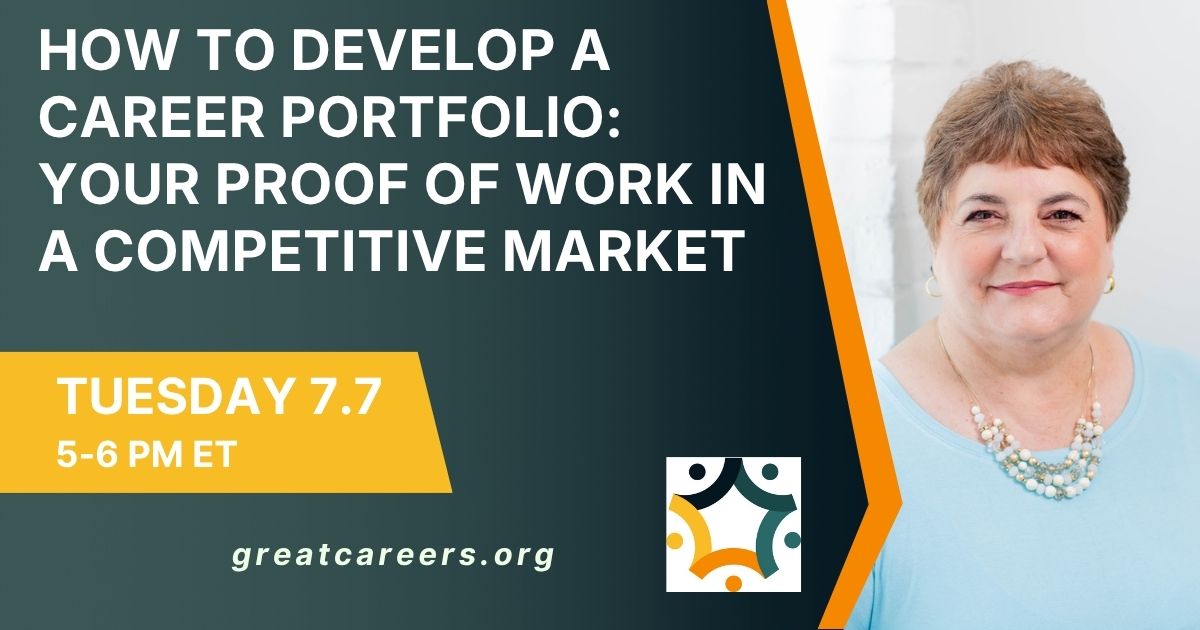 How to Develop a Career Portfolio: Your Proof of Work in a Competitive Market
