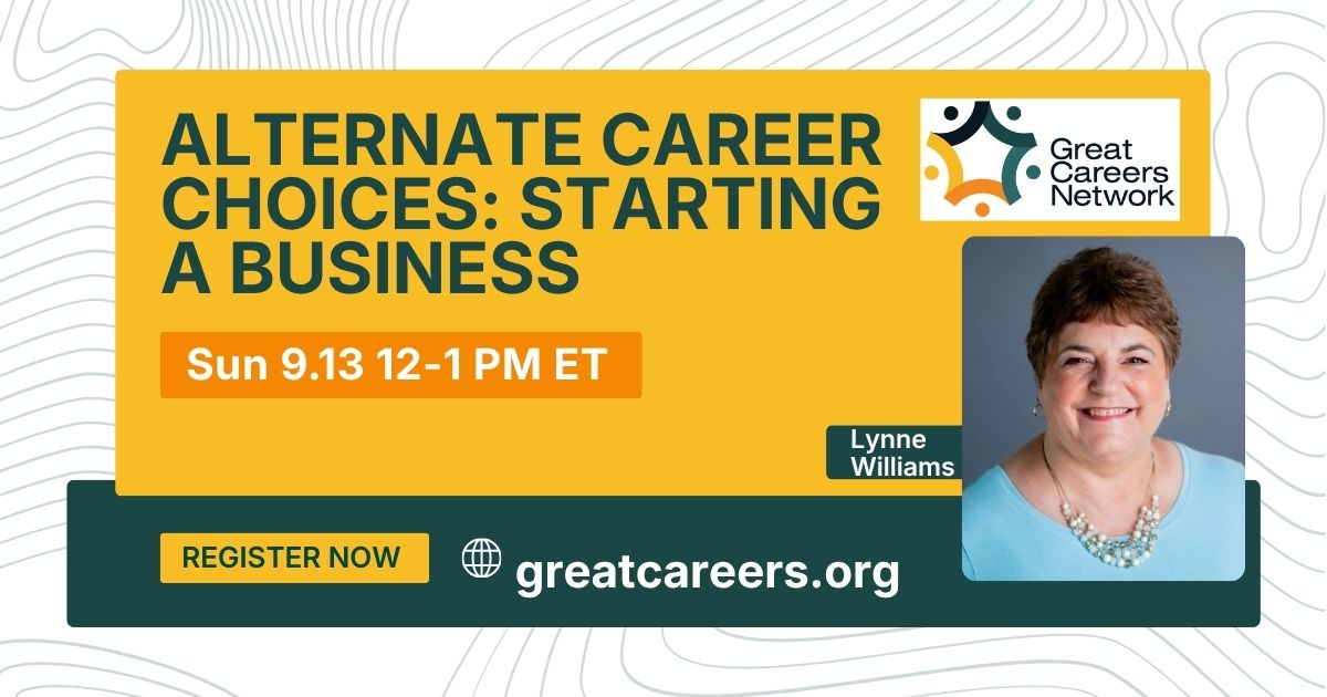 Alternate Career Choices: Starting a Business