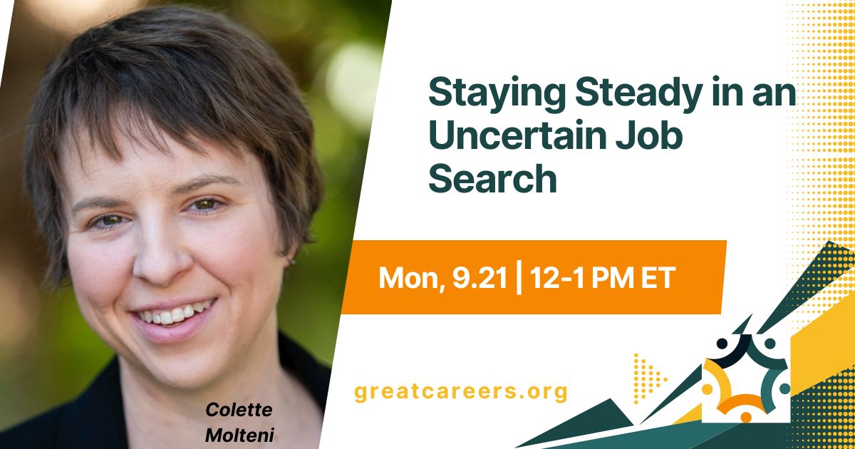 Staying Steady in an Uncertain Job Search